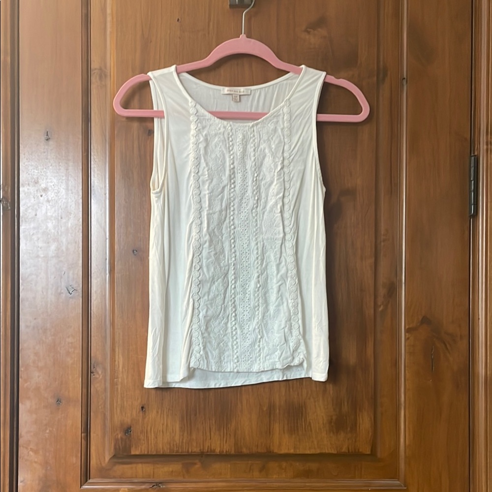 Women's Sleeveless Top - Cream
